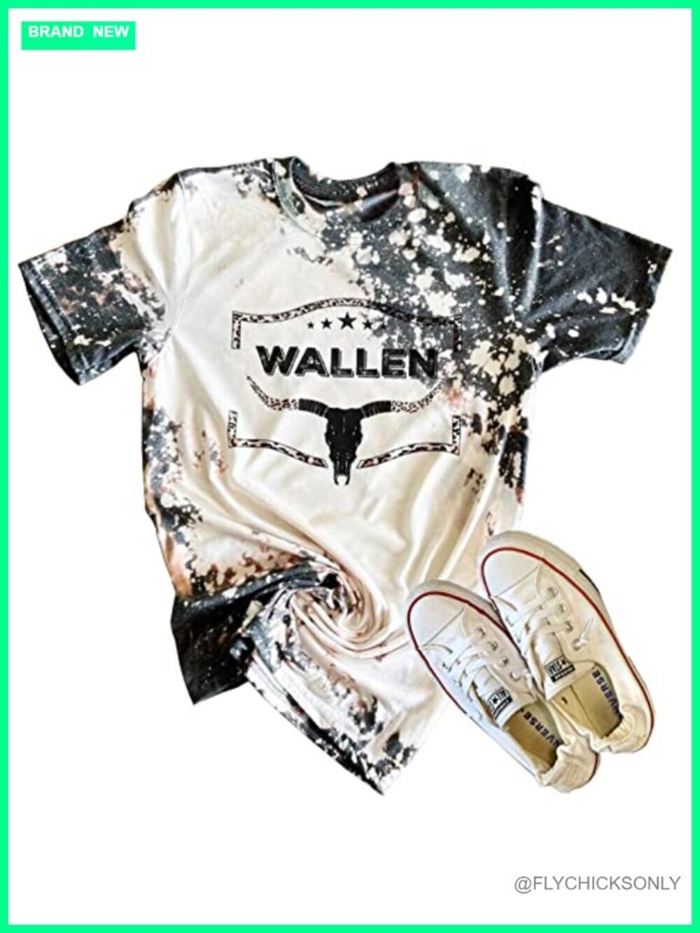 Retro Steer Skull Western T-Shirt Women Vintage Country Music Graphic Cowgirl